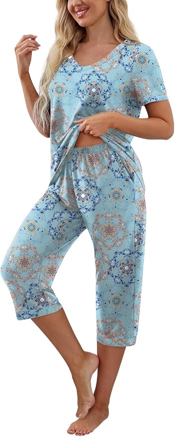 Fp-blue Mandala Print