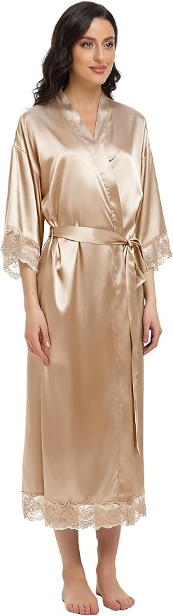 Lace Trim Champagne,no Pockets