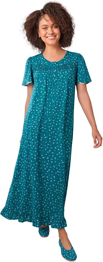 Deep Teal Ditsy