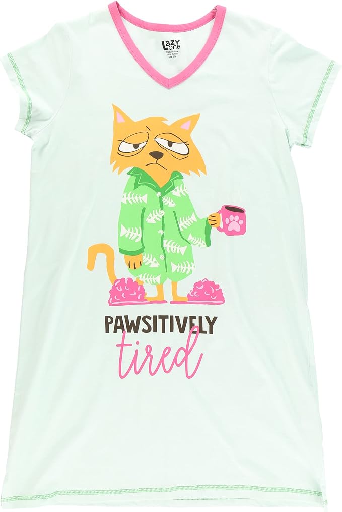 Pawsitively Tired Nightshirt