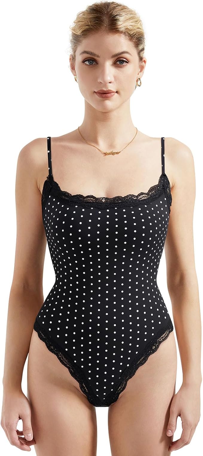 02 Black Polka Dots