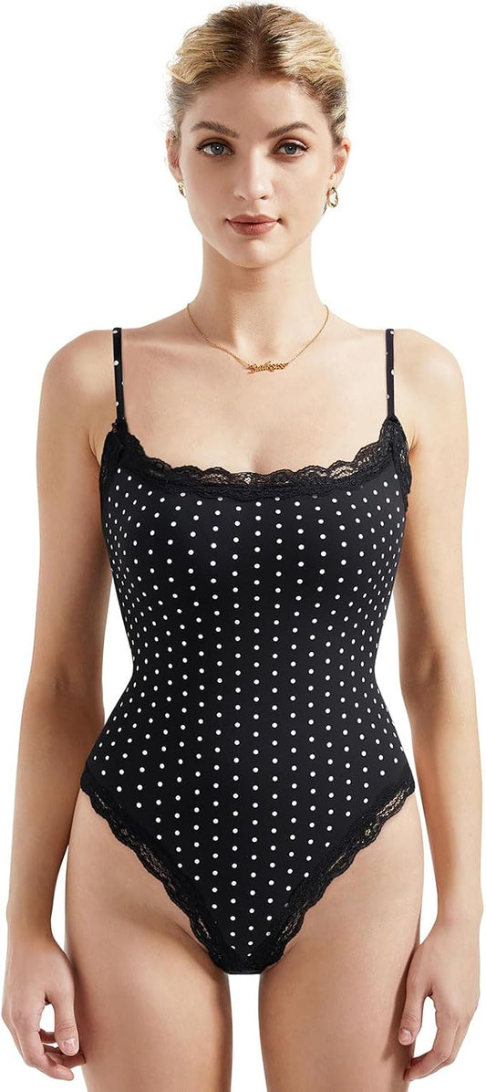 02 Black Polka Dots
