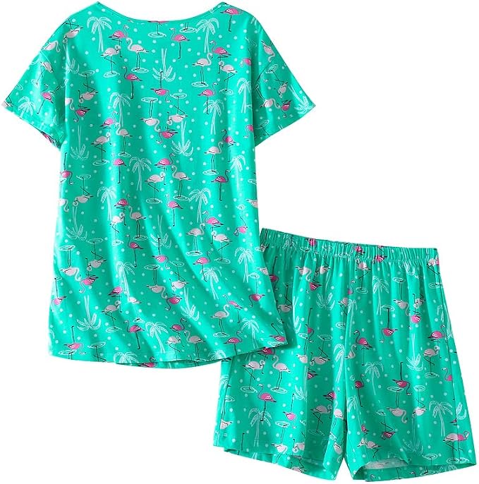 S Green Flamingo