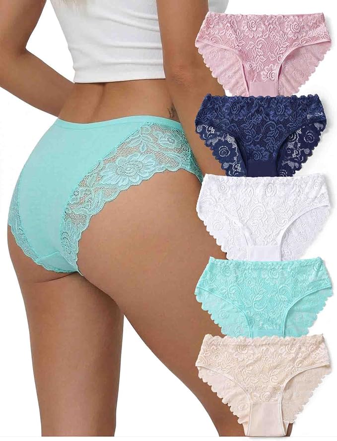5 Pack( Pink*1, Dark Blue*1, Green*1,white*1,off White*1)