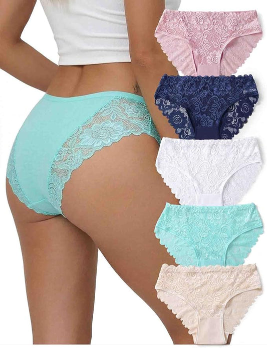 5 Pack( Pink*1, Dark Blue*1, Green*1,white*1,off White*1)