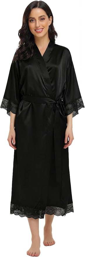 Lace Trim Black ,No Pockets