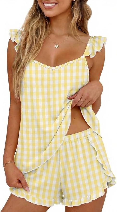 Gingham Yellow