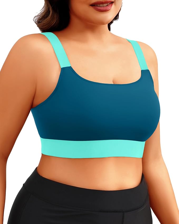 Teal and Green