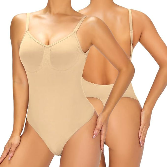 Beige-thong
