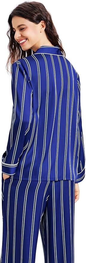 Navy Pinstripe