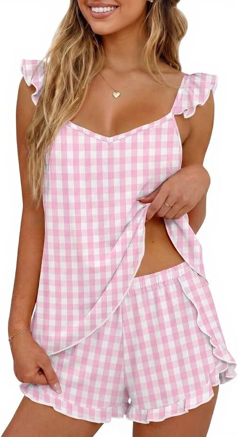 Gingham Pink