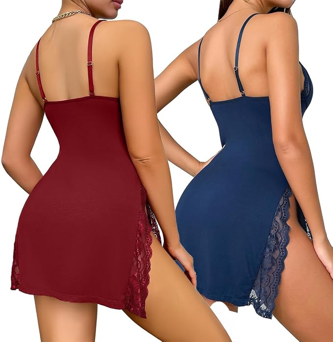 Wine Red Navy Blue