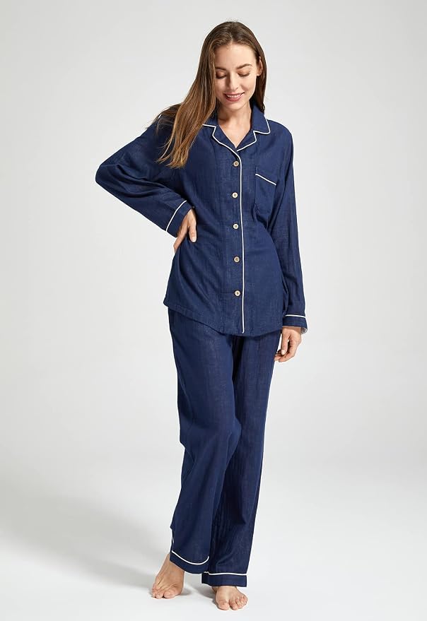 Heathered Navy