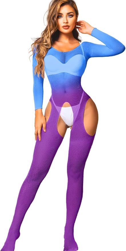 Deep Blue Purple Ombre