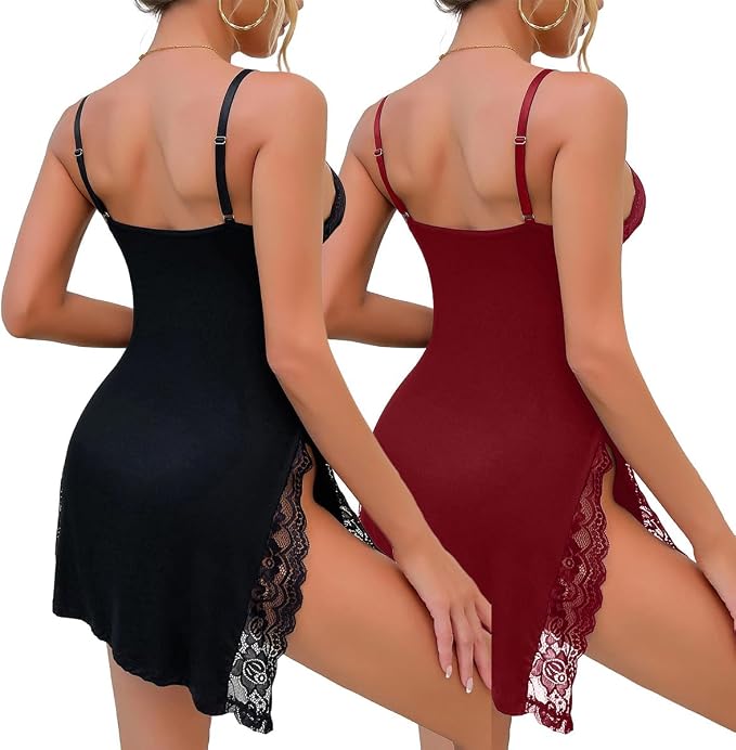 Black Burgundy Red