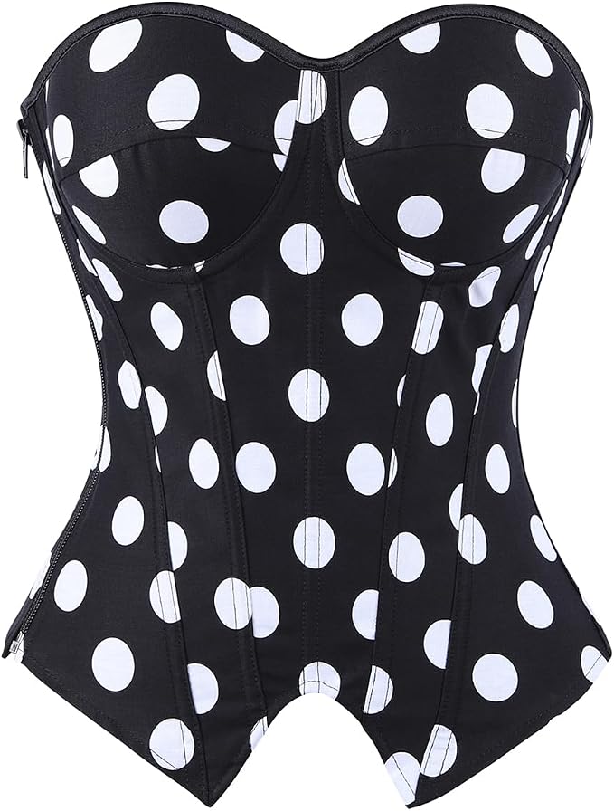 Black White Polka Dot