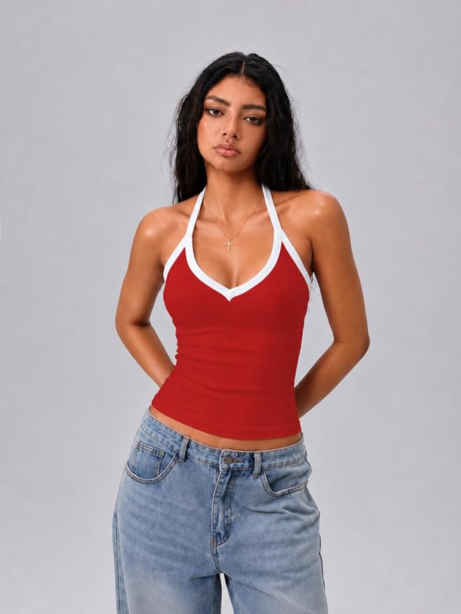 Red With White