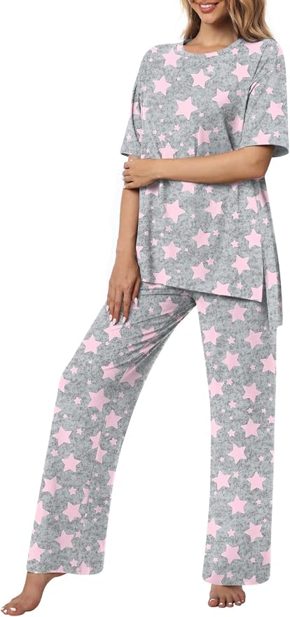 Sleep-pink Star Grey