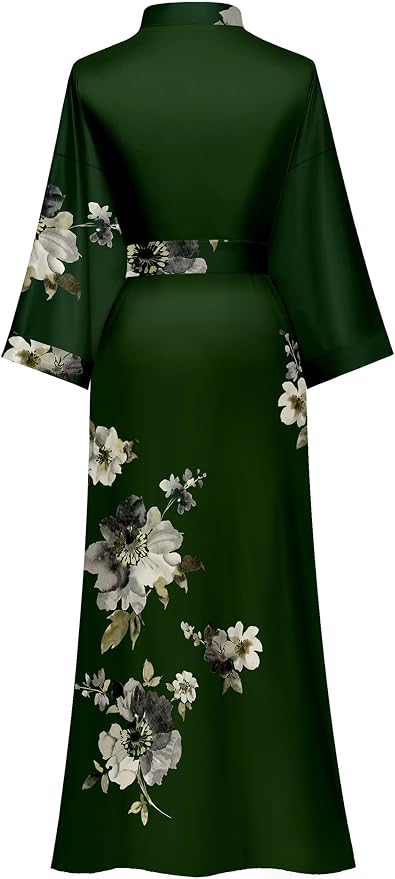 Dark Green Floral