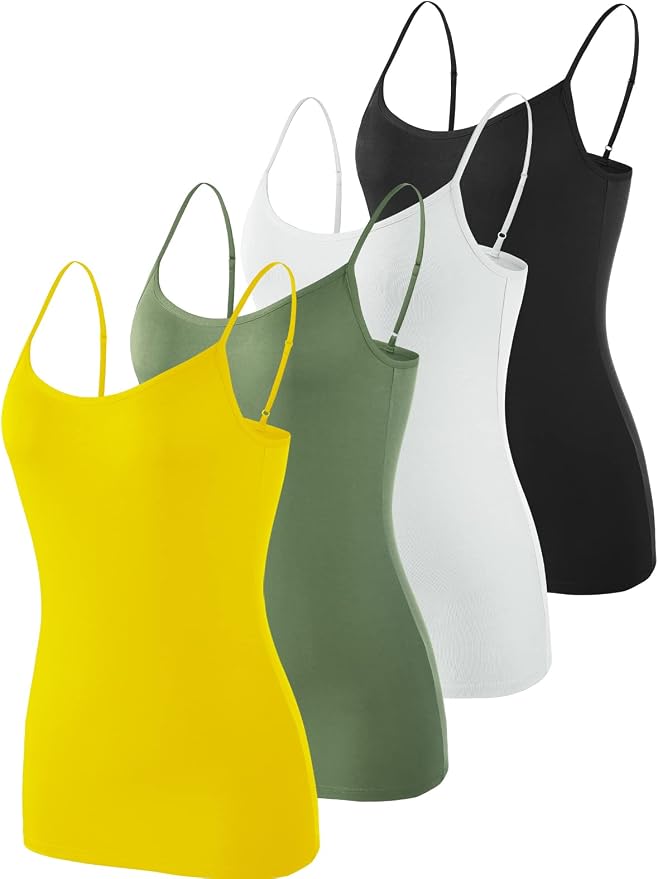 A4 Pack - Black/White/Armygreen/Yellow