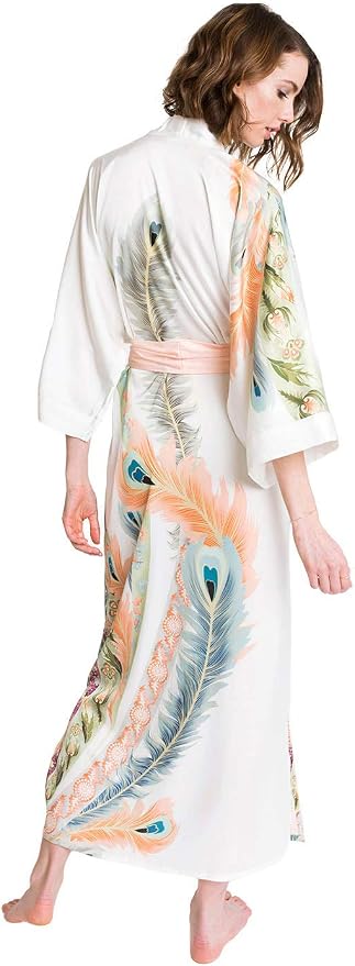 Peacock Feather - White