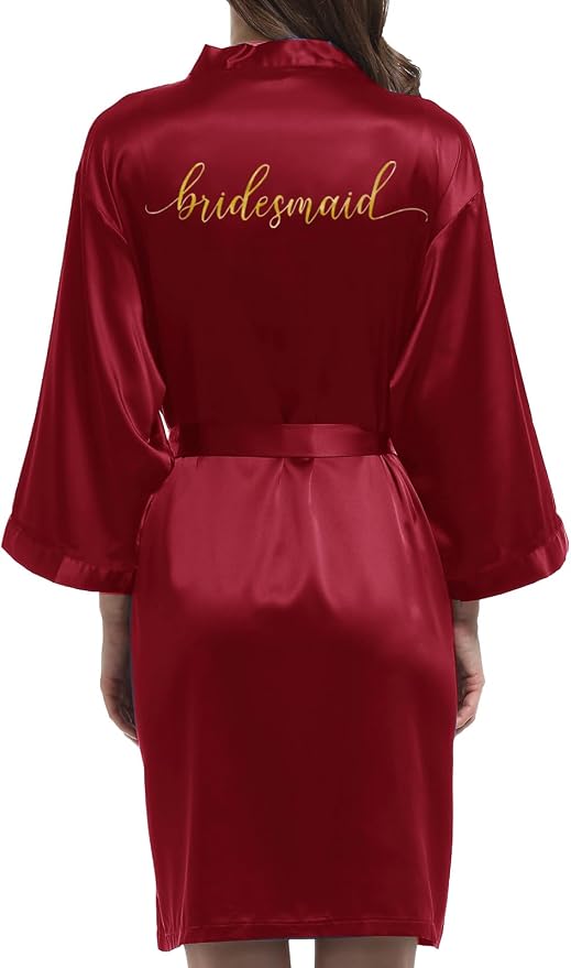 Dark Red-bridesmaid