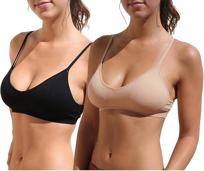 2 Pack: Black & Nude