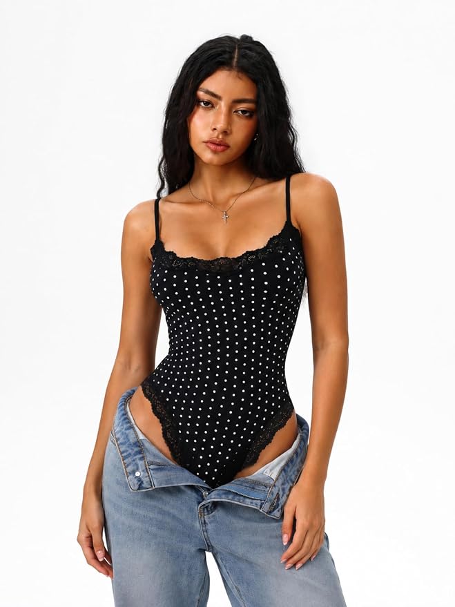 Black Polka Dot