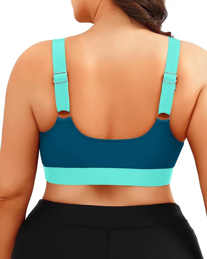 Teal and Green