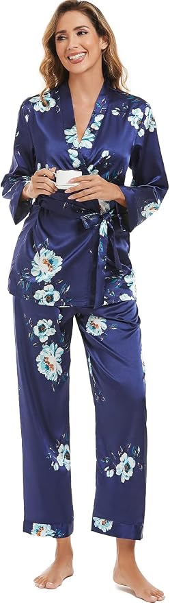 Navy Floral