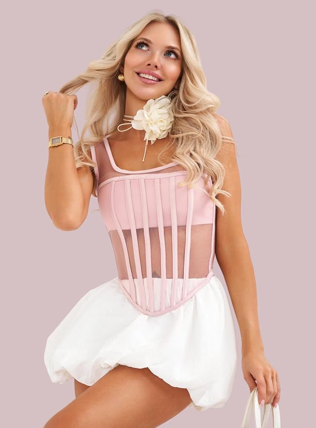 Pink - Measure Your Body & Use the Size Chart!