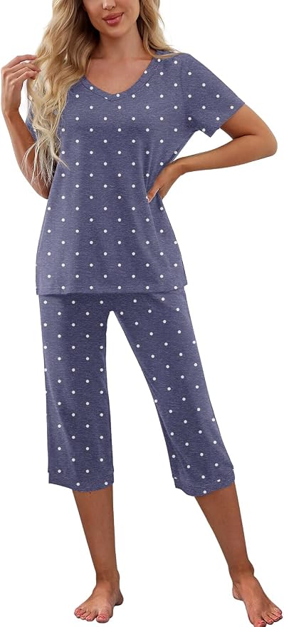 Dot-navy Blue