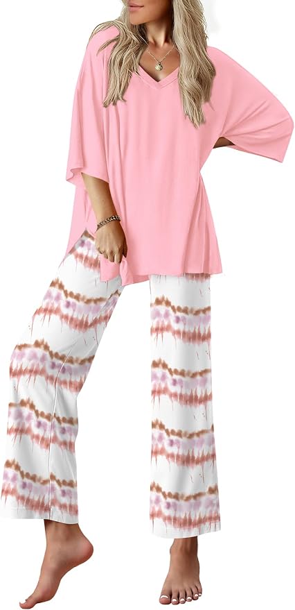 Pink-tie Dye Stripes