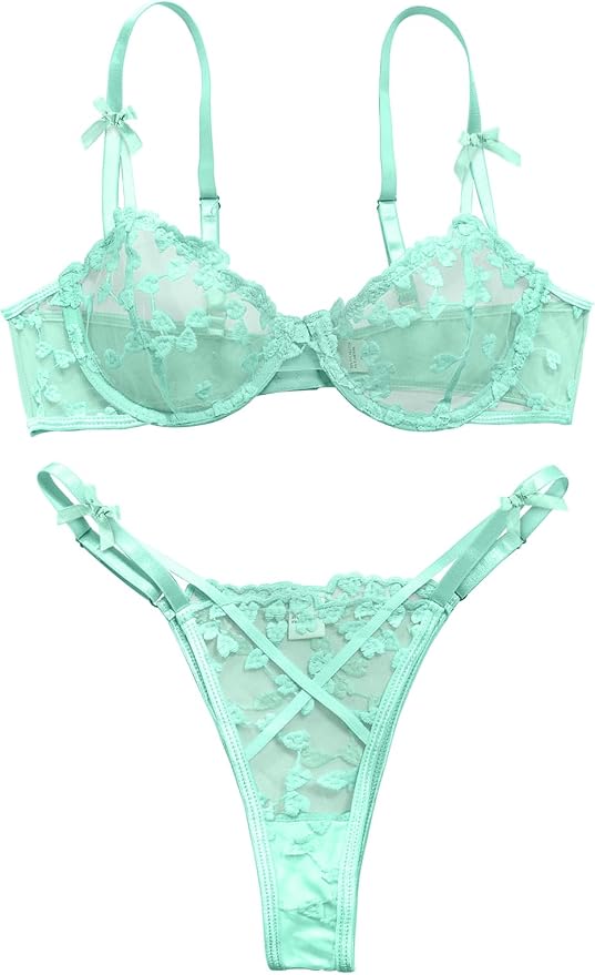 Bow Mint Green