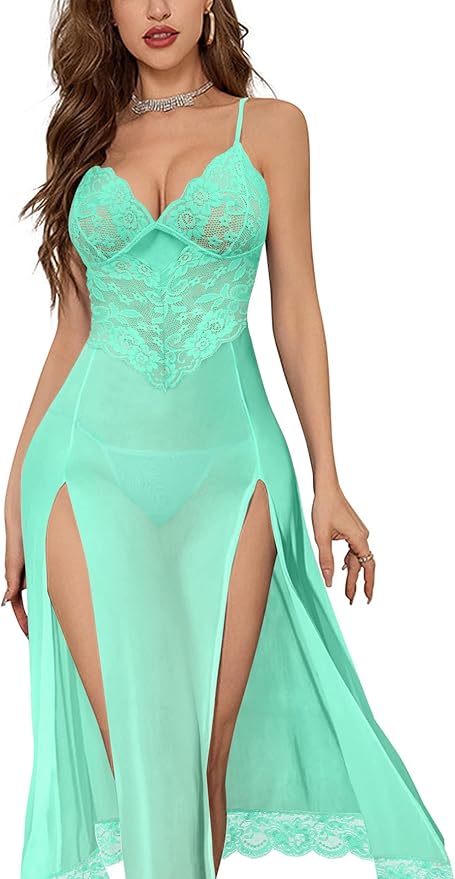 Long Light Green