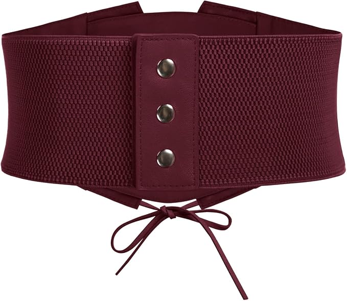 Black and Wine Red