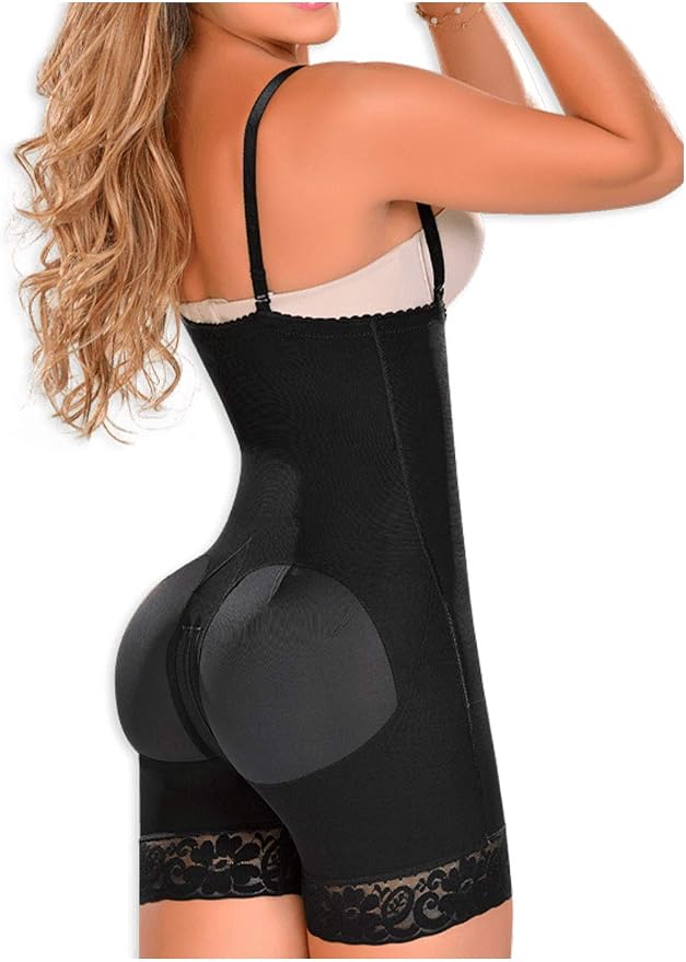 Black-strapless Mid Thight-0066