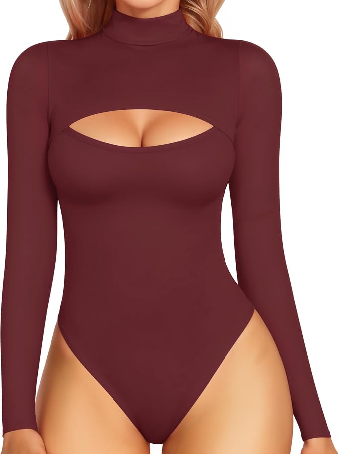 05 Burgundy Long Sleeve