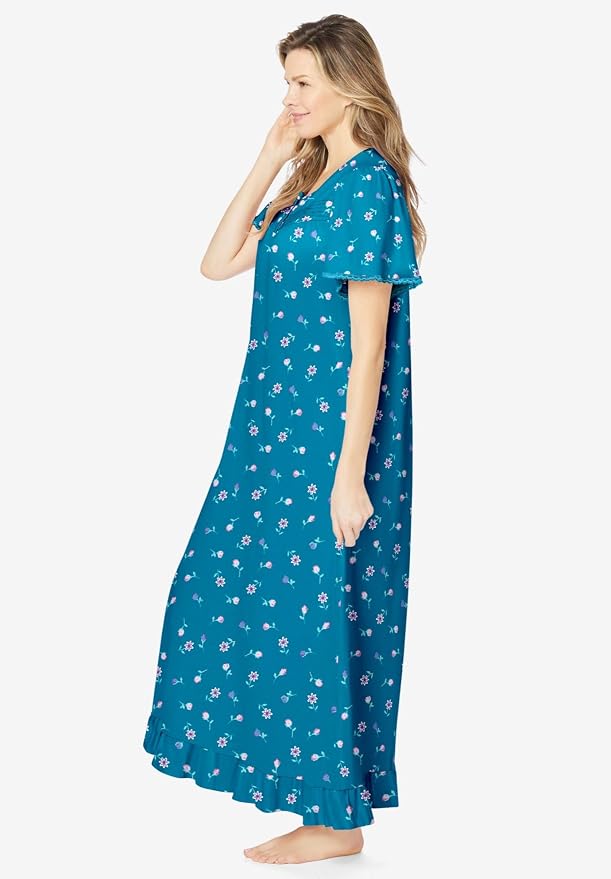 Deep Teal Ditsy