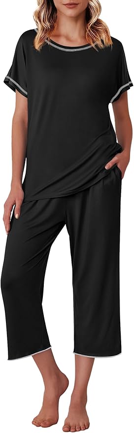 Black, Grey Stripe