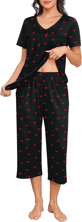Black Red Heart