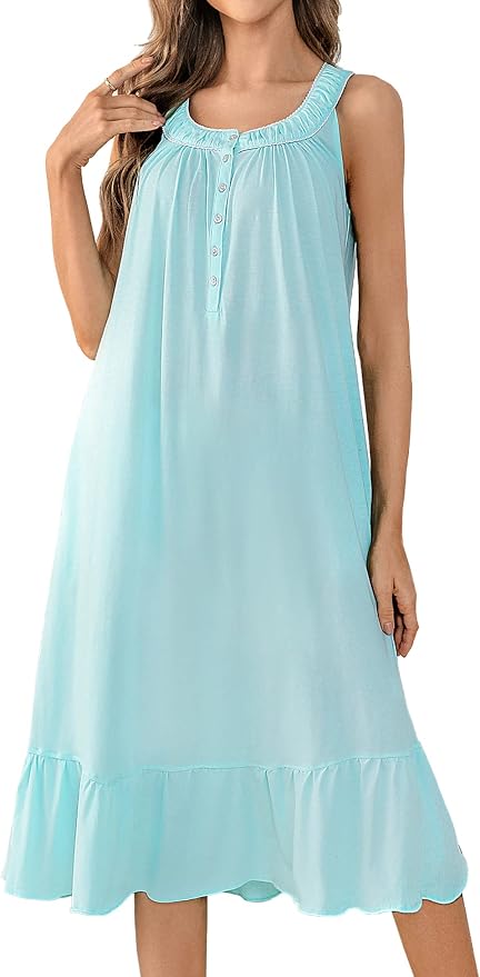100% Cotton Aqua Green