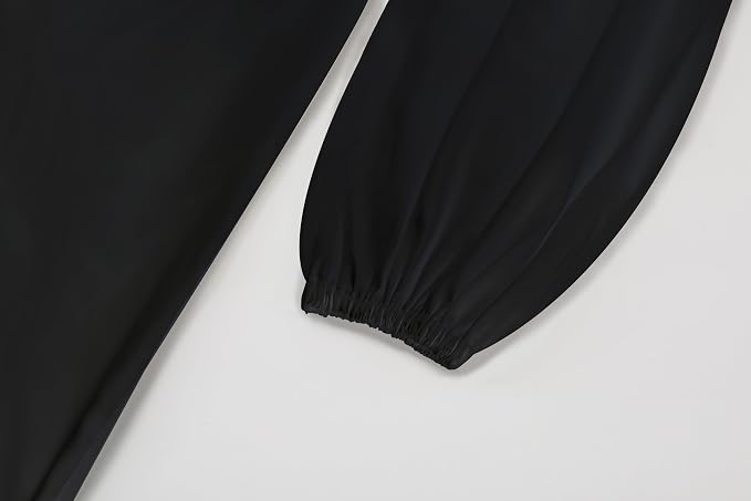Lantern Sleeve Black