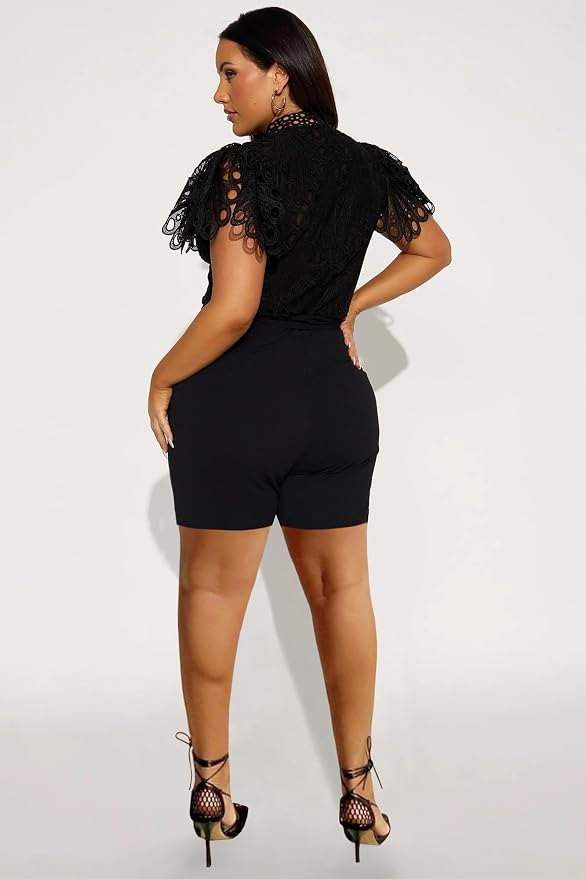 C Short Sleeve Black