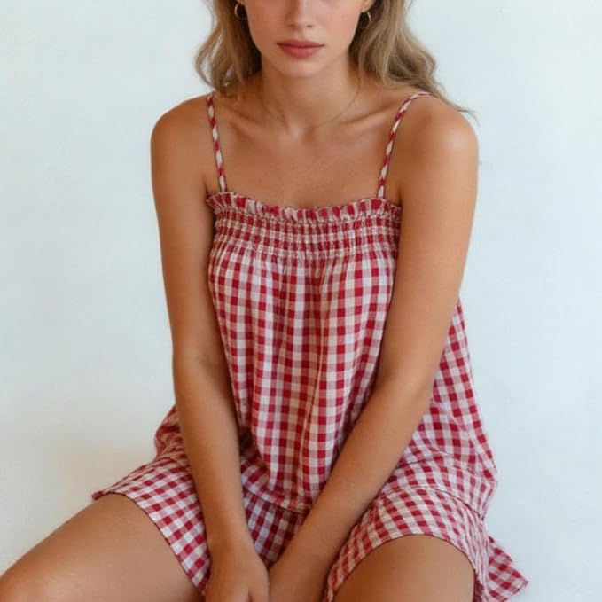 B-plaid Red