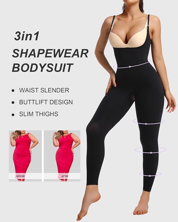 Black (Open Bust)