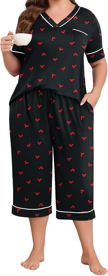 Black Red Heart