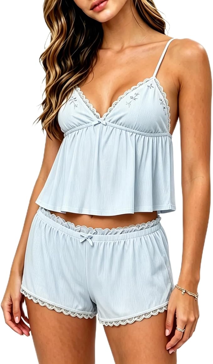 Lace Light Blue