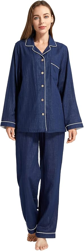 Heathered Navy
