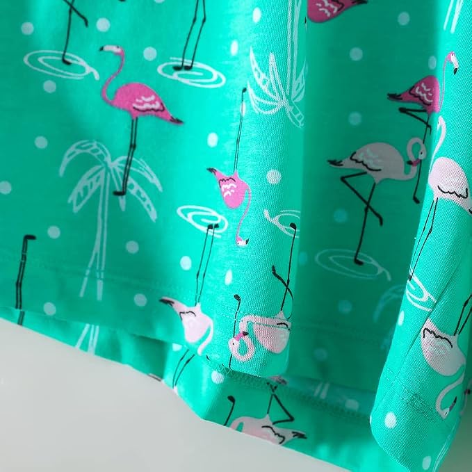 S Green Flamingo